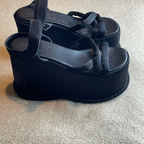 UNIF Black Bubble Platform Size 7 - Picture 4 of 11